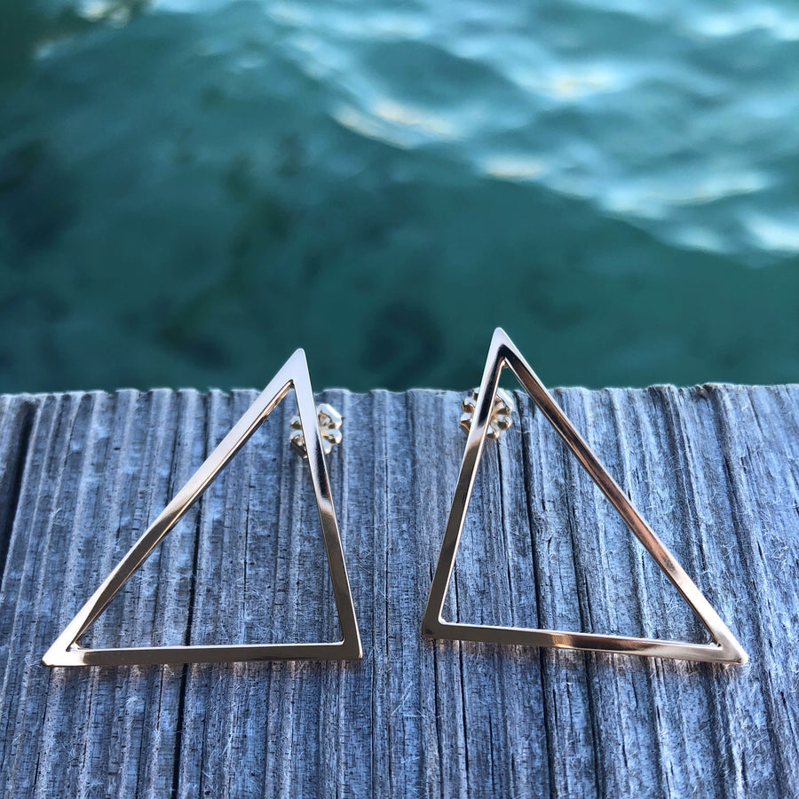 Bermuda Triangle Earrings