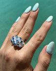 Bejeweled Sea Urchin Dome Ring