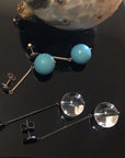 Crystal Ball Earrings