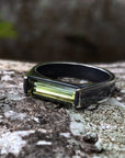 Tourmaline Slim Bar Ring