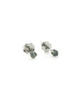 Itty Bitty Montana Sapphire Studs