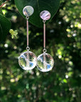 Crystal Ball Earrings