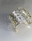 Sea Fan Abstract Sterling Cuff