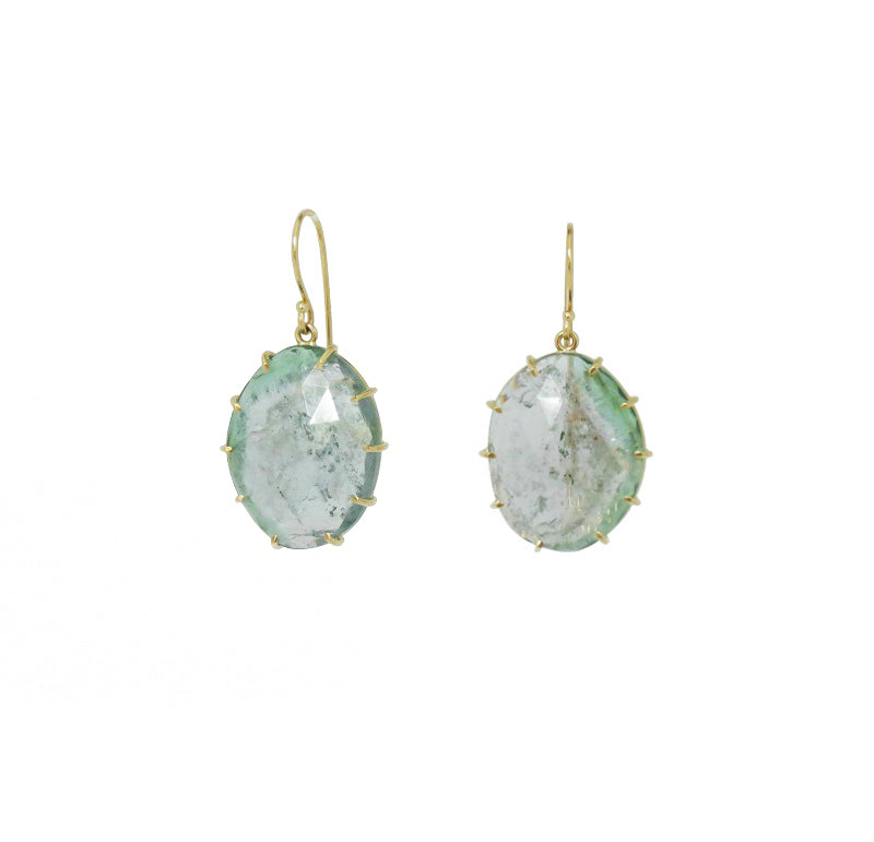 Tourmaline Oval Earrings