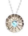 Sea Urchin Pendant With Cabochon