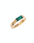 Tourmaline Slim Bar Ring