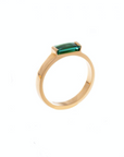 Tourmaline Slim Bar Ring
