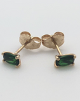Chrome Tourmaline Petite Studs