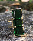 Green Tourmaline Ring